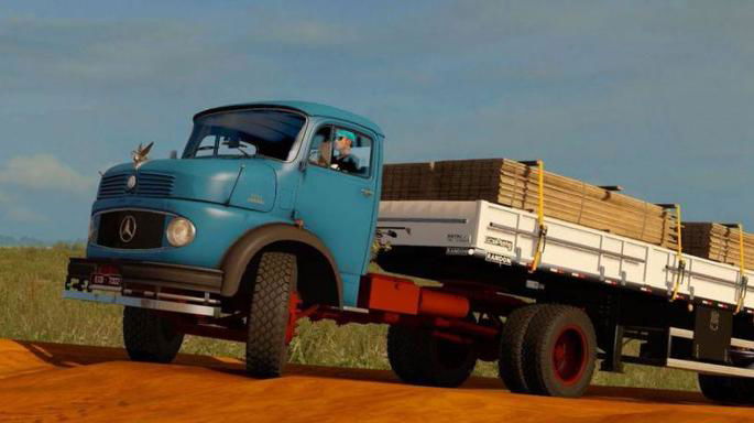 Mod Mercedes Benz LS 1111 Euro Truck Simulator 2