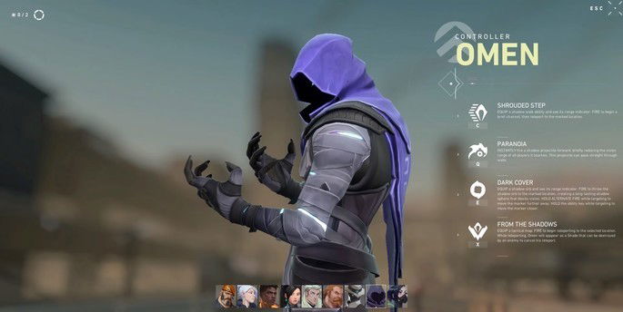 Personagens - Valorant