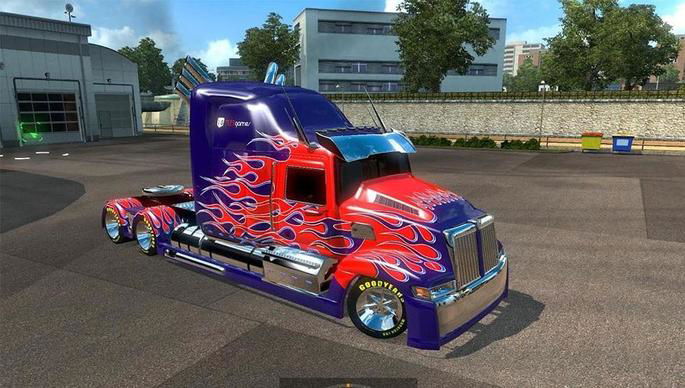 Optimus Prime eurotruck mod