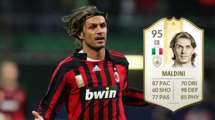 Paolo Maldini Ícones FIFA 20