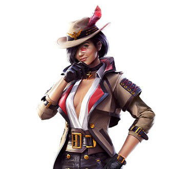 Personagens do Free Fire - Evelyn Clu