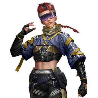 Personagens do Free Fire - Xtrema Xayne