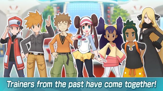 Pokémon Masters fan service