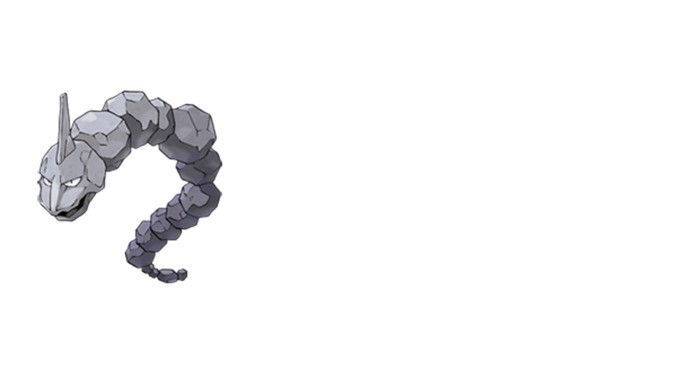 Grande cobra feita de Pedra