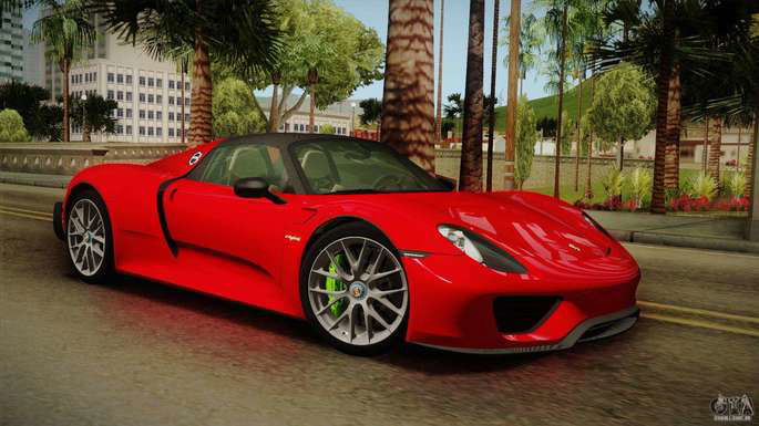 Porsche GTA SA carros