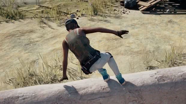 Pulando Muros e obstaculos pubg