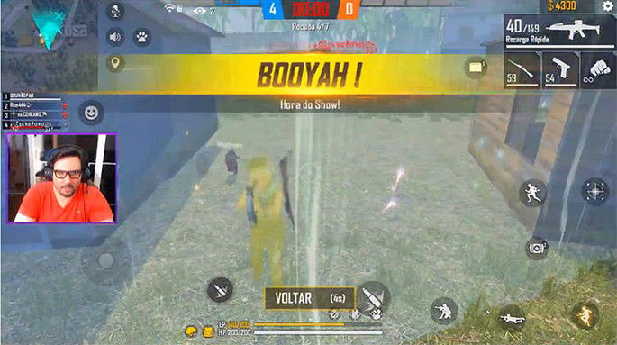 ranqueada free fire modo cs