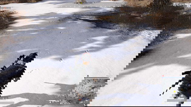 rastros na neve vikendi pubg