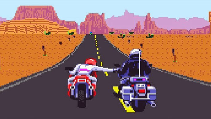 Road Rash Mega Drive