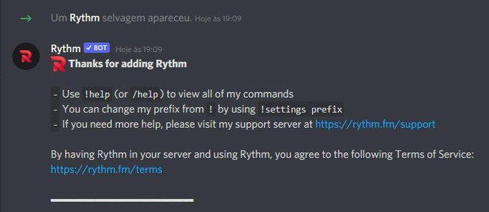 Como colocar música no Discord