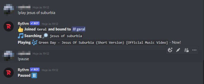 Como colocar música no Discord