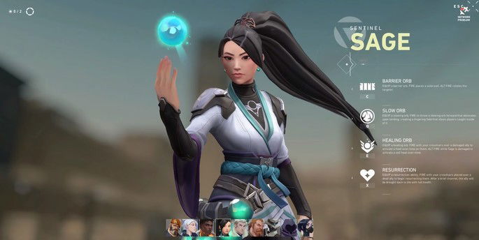 Personagens - Valorant