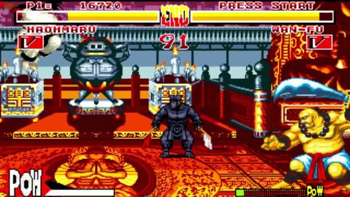 Samurai Shodown mega drive