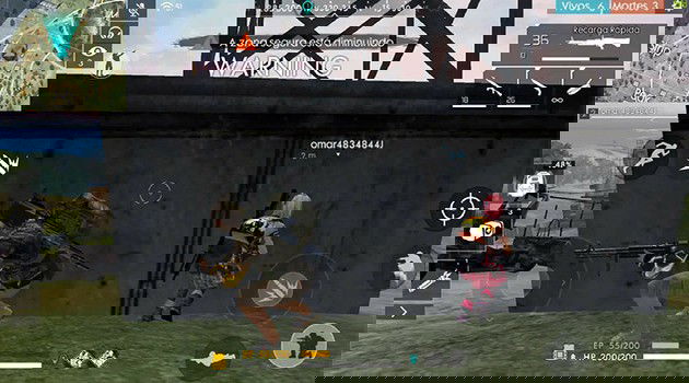 Segurança a 360 graus Free Fire