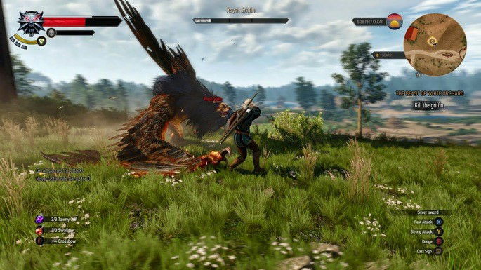 Sistema de dodge the witcher 3 mod