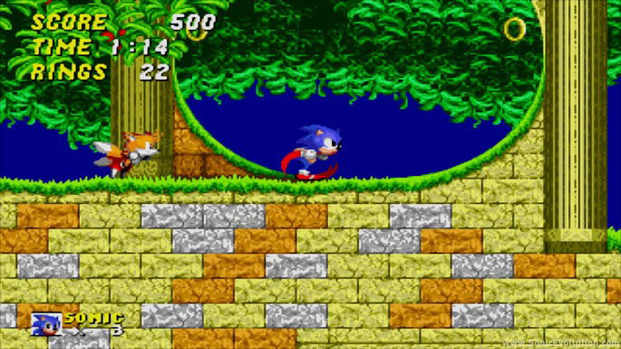 Sonic The Hedgehog 2 mega drive