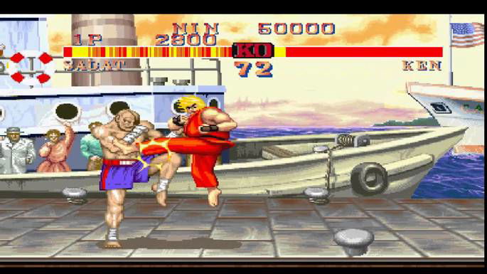 Street Fighter II ps1