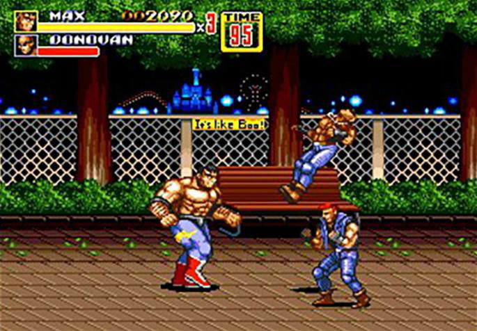 Streets of Rage 2 mega drive