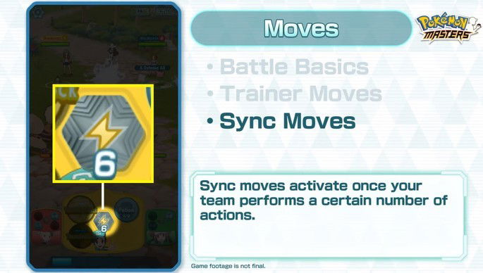 Sync Moves Pokémon Masters