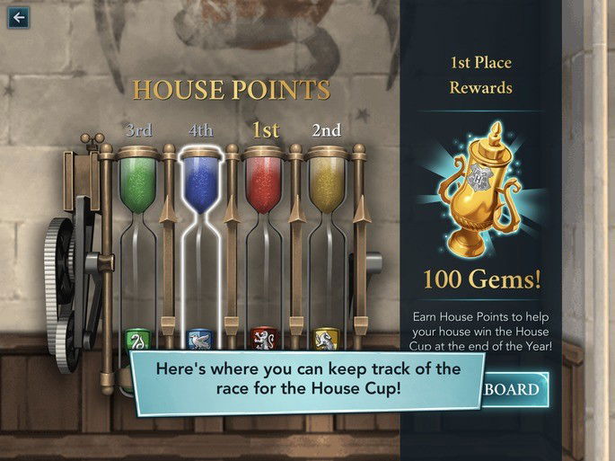 Taça das Casas Hogwarts Mystery