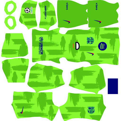 Terceiro uniforme do FC Barcelona para DLS na Temporada 2024/2025