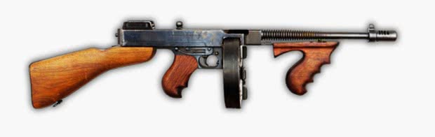 Tommy Gun SMG Pubg