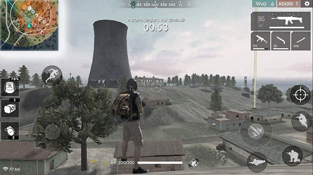 Mini Mapa Free Fire UaV