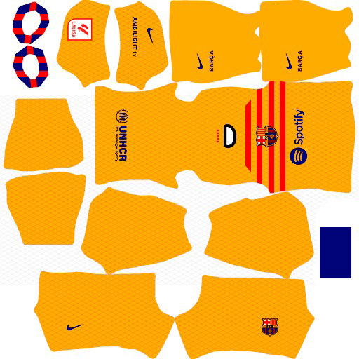 Uniforme especial do FC Barcelona para DLS na Temporada 2024/2025