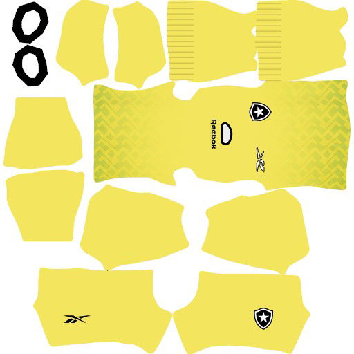 Uniforme reserva do goleiro do Botafogo DLS 2024