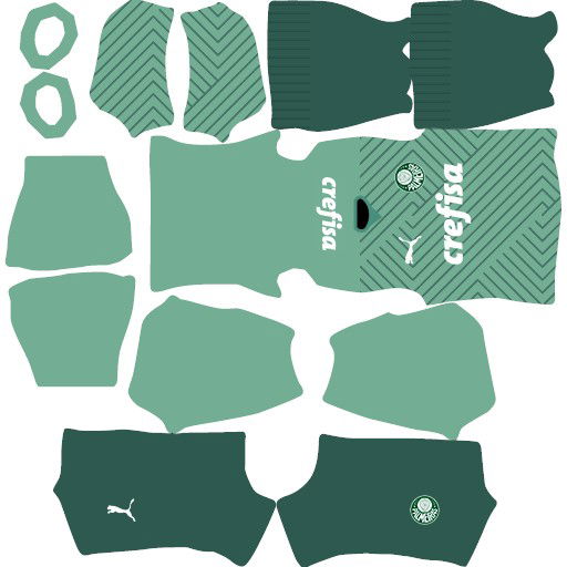 Uniforme reserva do goleiro do Palmeiras para DLS 2024