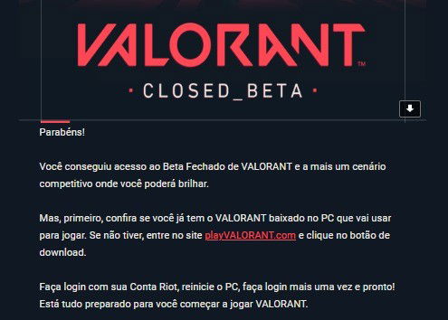 Tudo o que precisa de saber para dropar a key para jogar Valorant