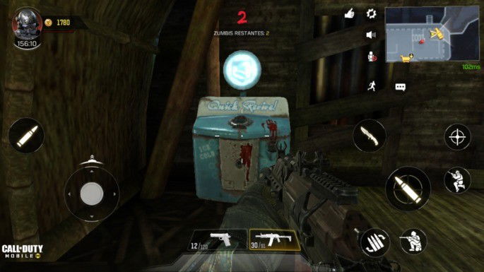 Vantagens - Call of Duty Mobile - Zumbi