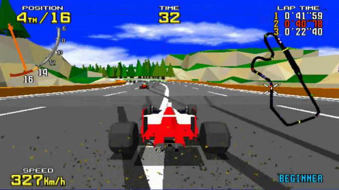 Virtua Racing Mega Drive