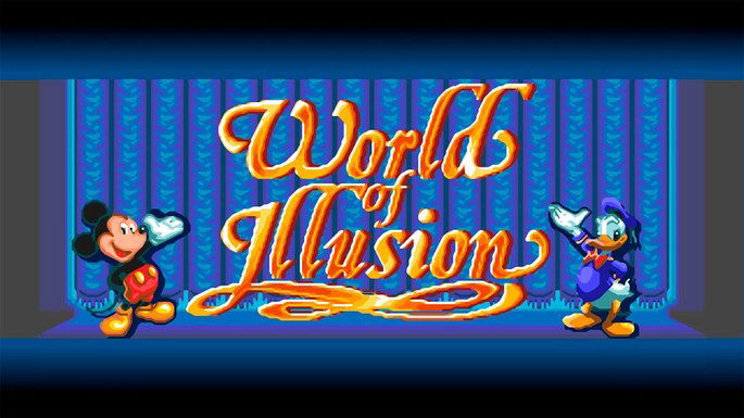 World of Illusion mega drive